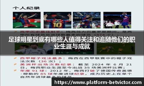 足球明星到底有哪些人值得关注和追随他们的职业生涯与成就